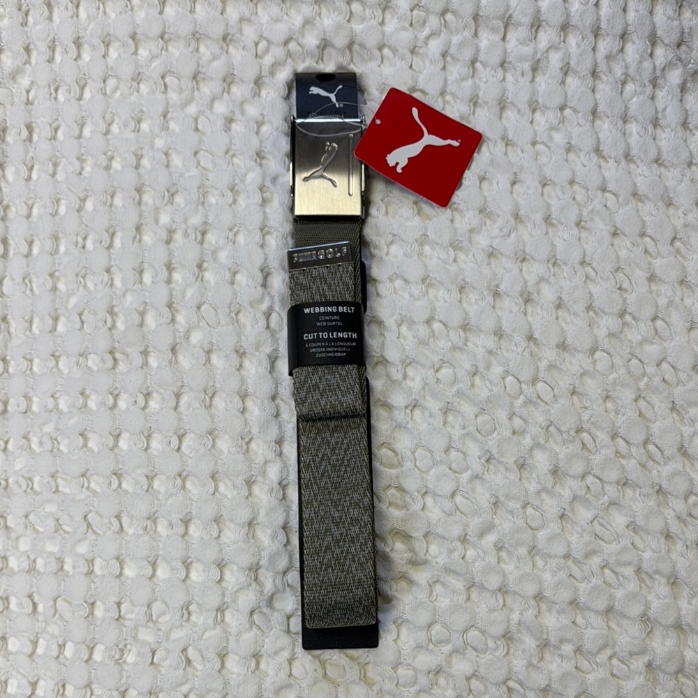 Puma Deep Lichen Green Classic Belt